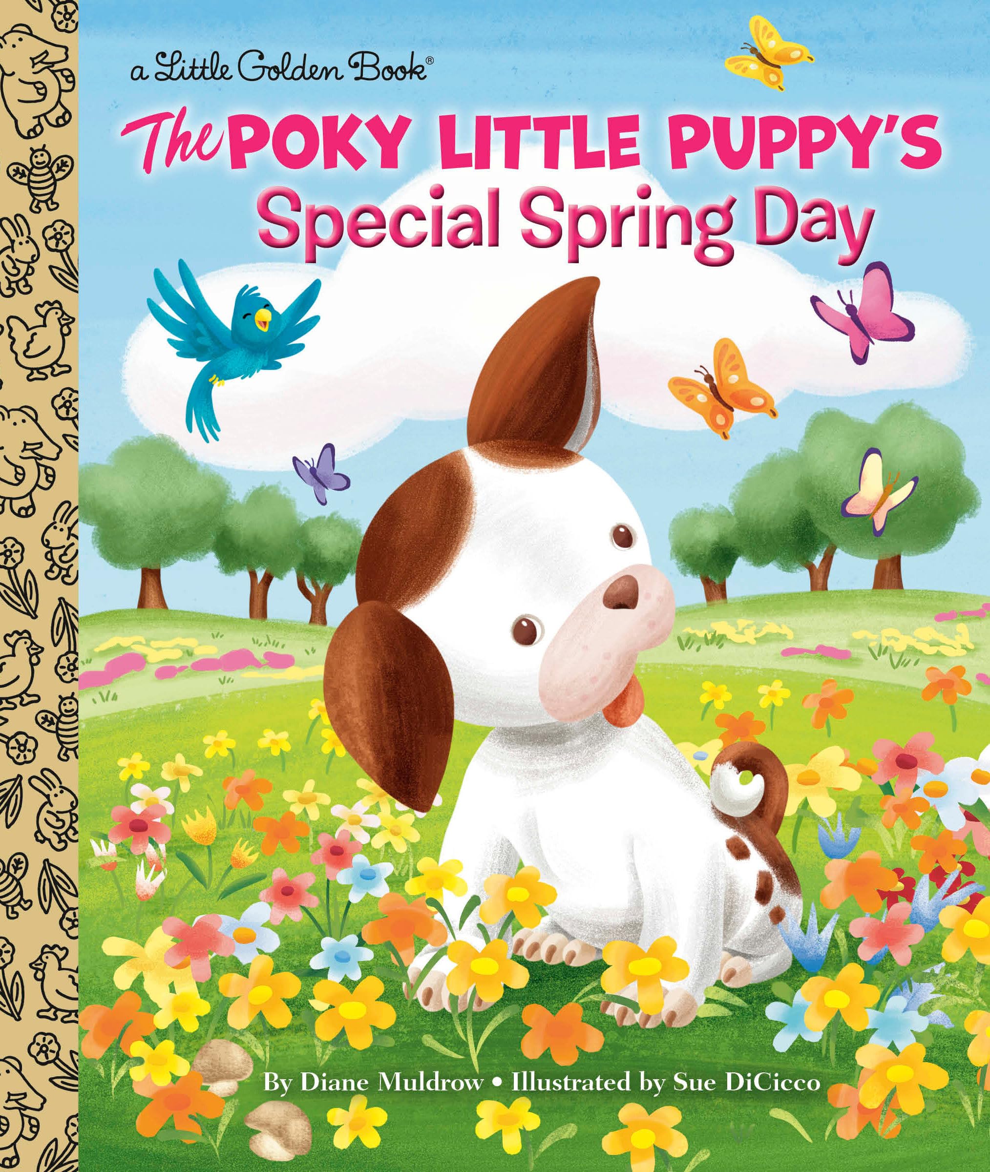 The Poky Little Puppy's Special Spring Day (Little Golden Book) - 634