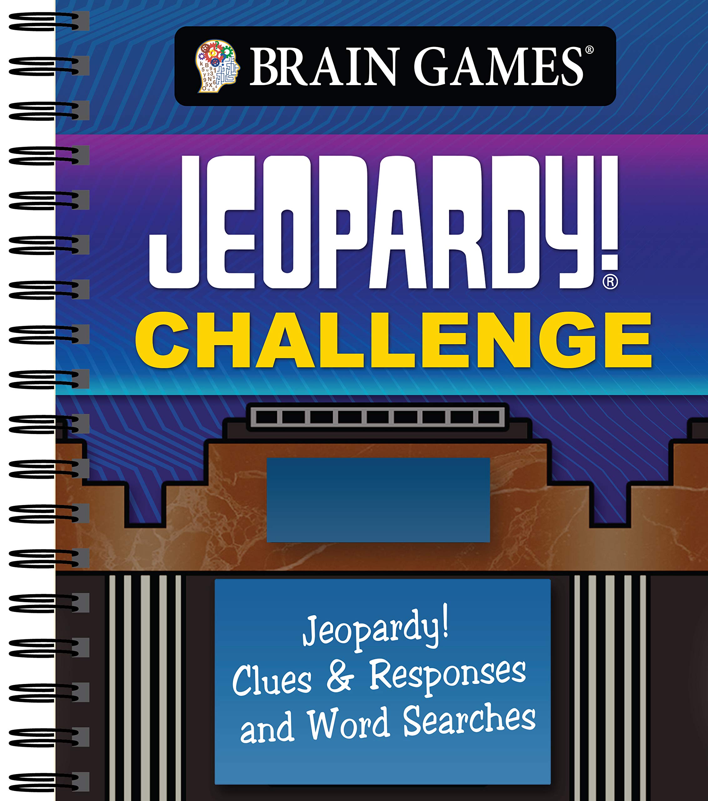 Brain Games - Jeopardy! Challenge: Jeopardy! Clues & Responses and Word Searches - 9637