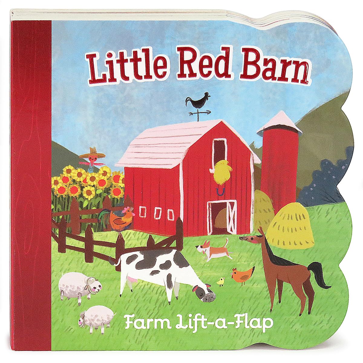 Little Red Barn - A First Lift-a-Flap Farm Board Book for Babies and Toddlers (Babies Love) - 4189