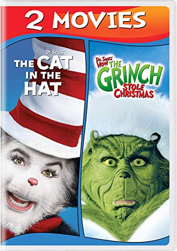 Dr. Seuss' The Cat in the Hat / Dr. Seuss' How the Grinch Stole Christmas 2-Movie Collection [DVD] - 7625