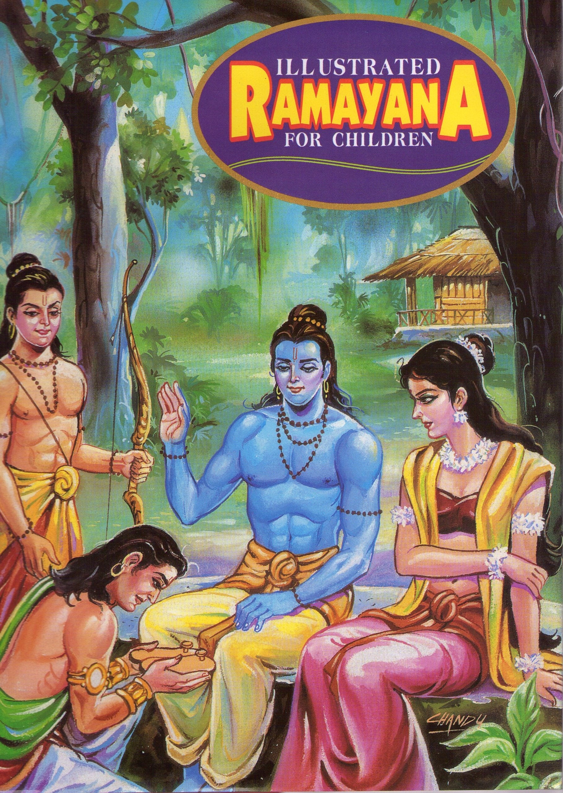 Illustrated Ramayana for Children - 8215