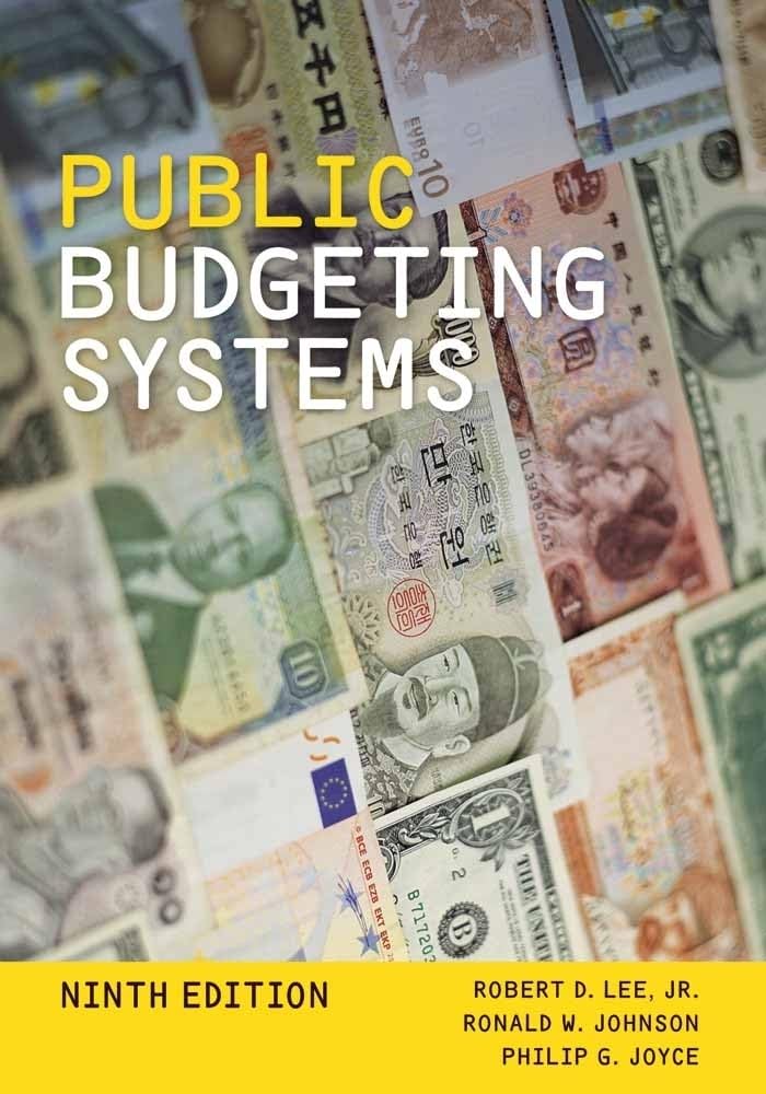 Public Budgeting Systems - 6140