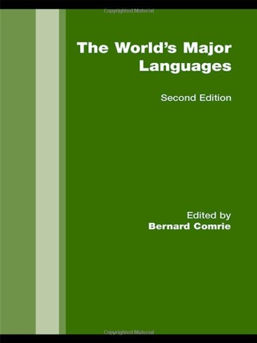 The World's Major Languages - 7863