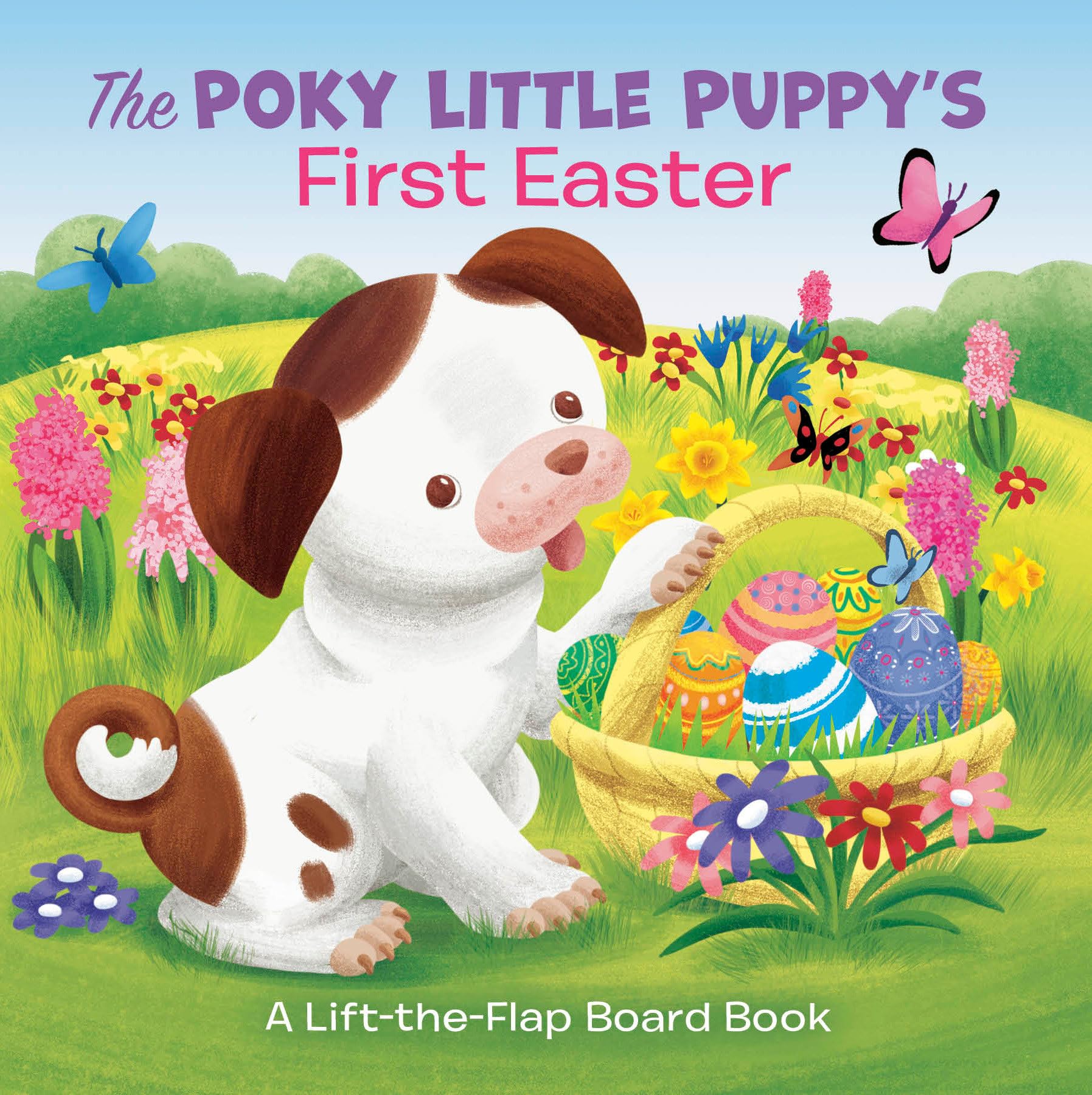 The Poky Little Puppy's First Easter: A Lift-the-Flap Board Book - 598