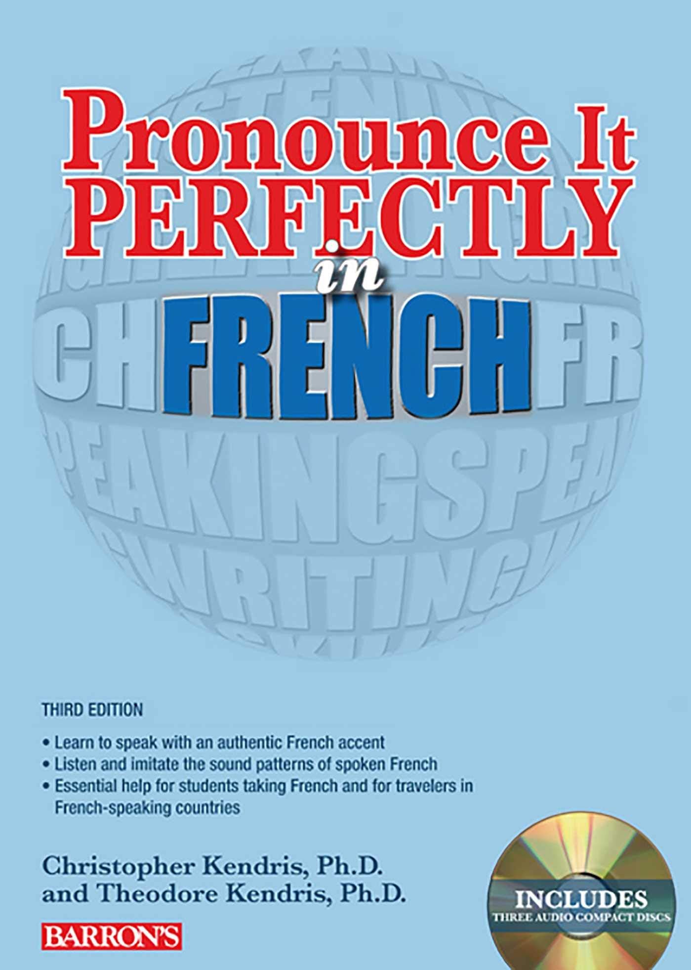 Pronounce it Perfectly in French: With Online Audio (Barron's Foreign Language Guides) - 5403