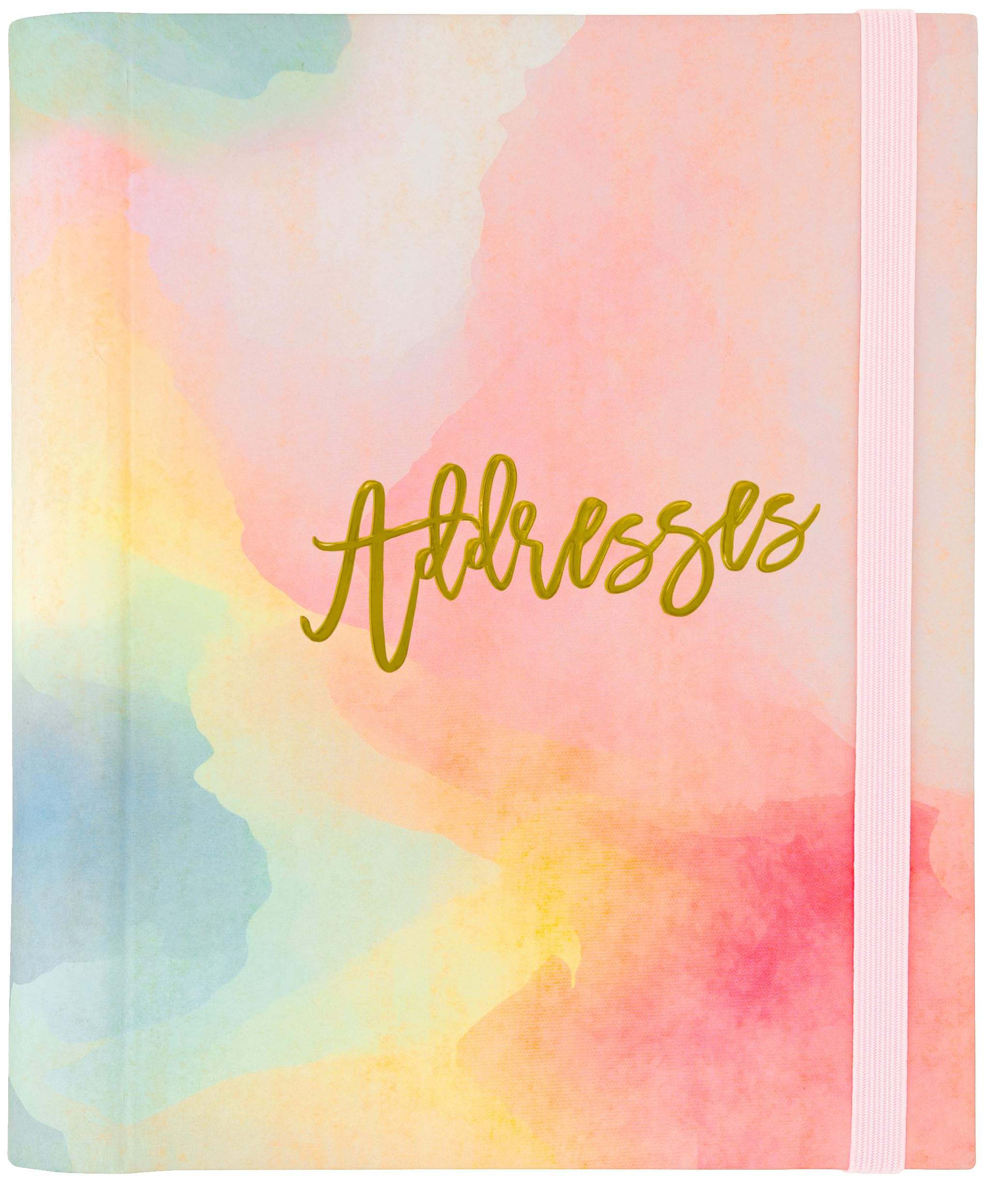 Watercolor Sunset Large Address Book - 251