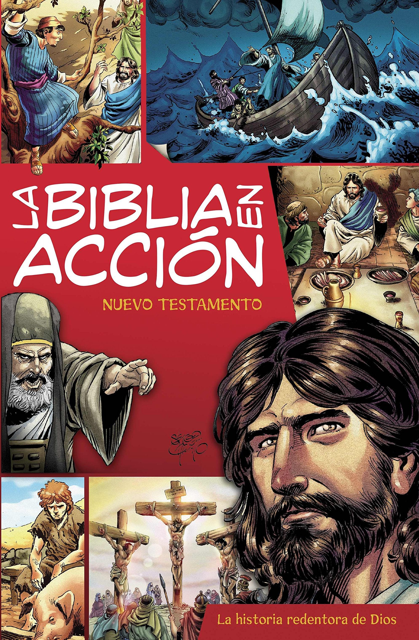 La Biblia en acción NT: La historia redentora de Dios (Spanish Edition) - 8100