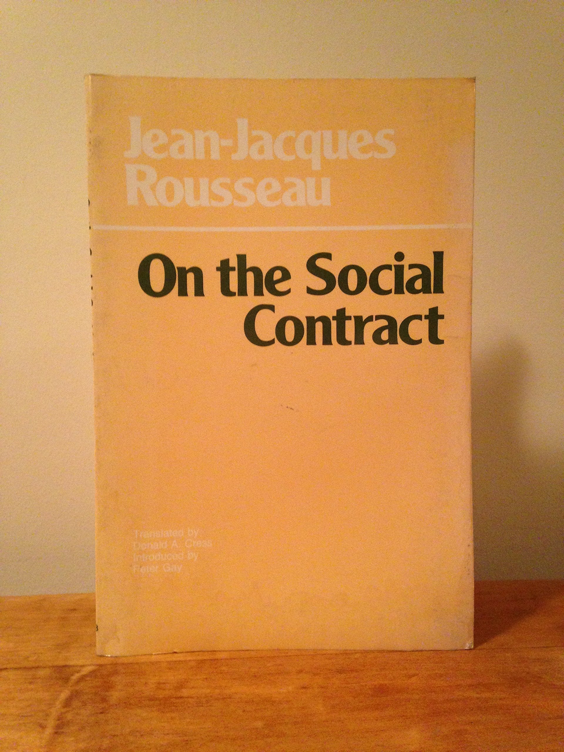 On the Social Contract (Hackett Classics) - 3760