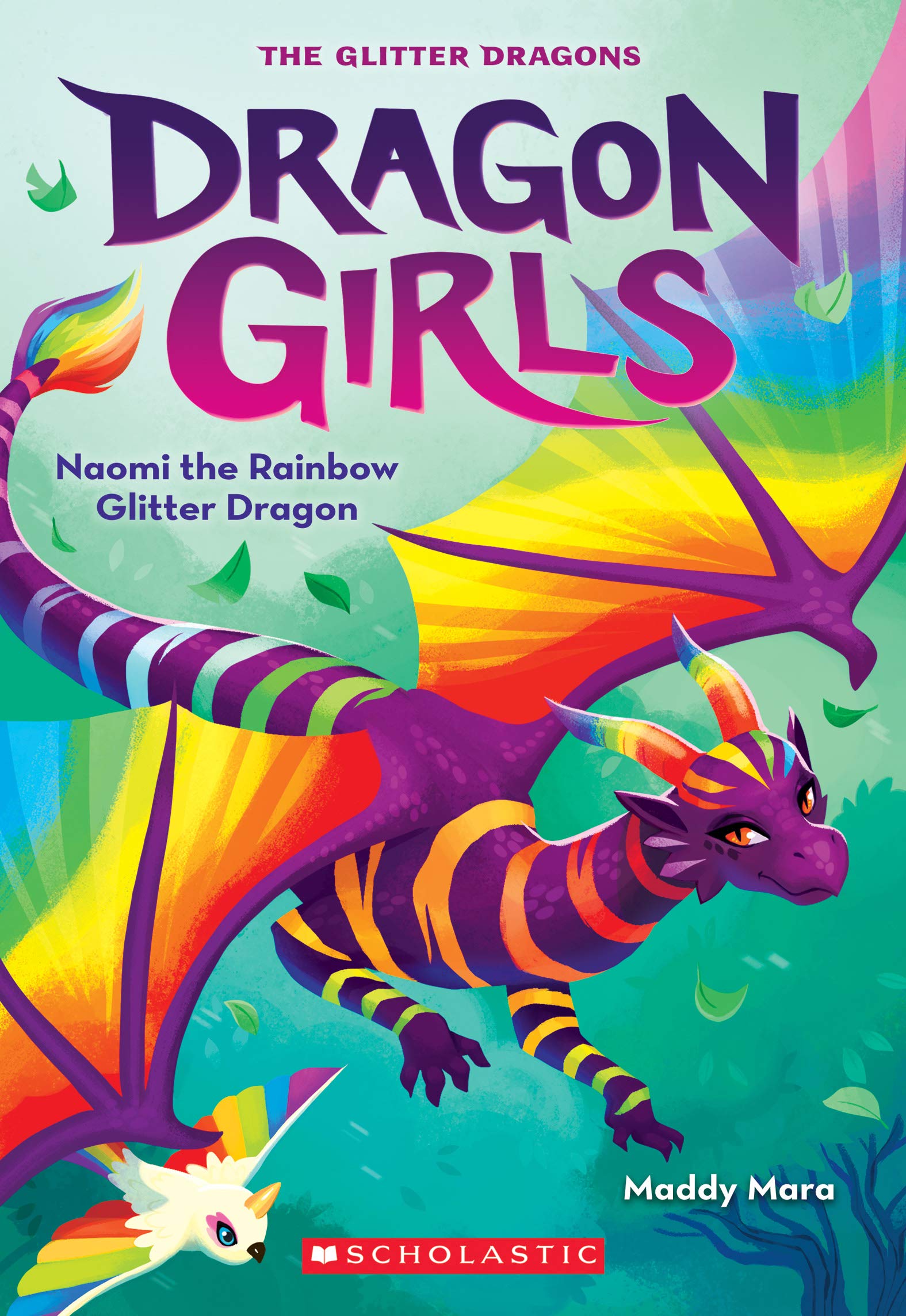 Naomi the Rainbow Glitter Dragon (Dragon Girls #3) - 8629