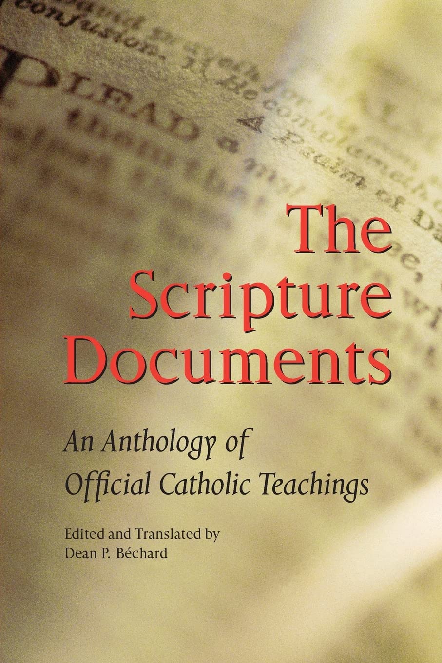 The Scripture Documents: An Anthology of Official Catholic Teachings - 2426