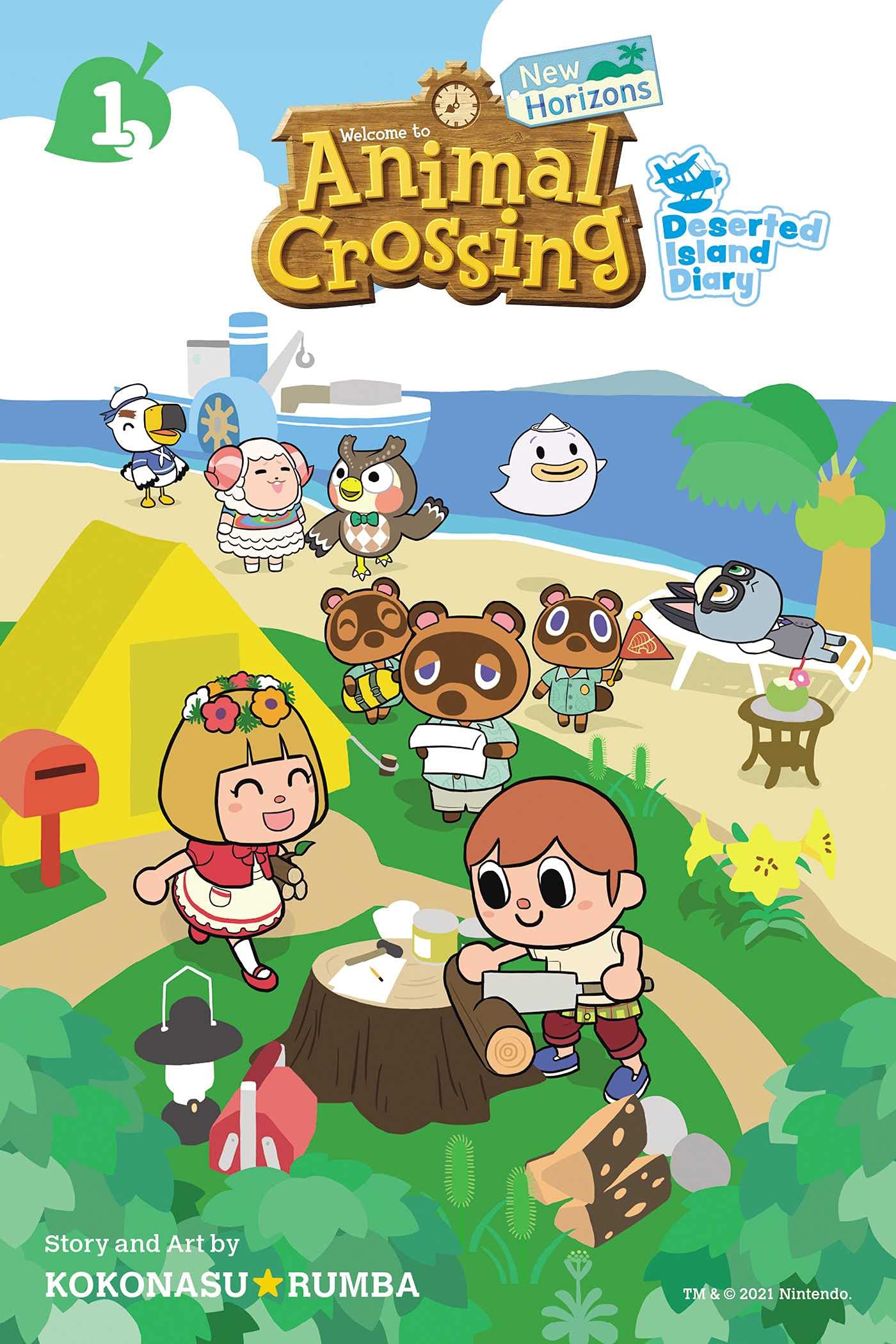 Animal Crossing: New Horizons, Vol. 1: Deserted Island Diary (1) - 7704