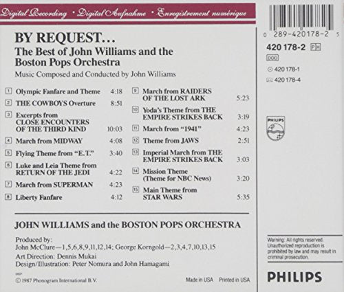 By Request: The Best Of John Williams And The Boston Pops Orchestra - 3179