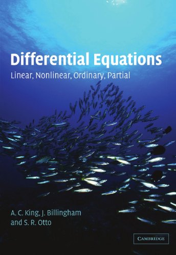 Differential Equations: Linear, Nonlinear, Ordinary, Partial - 3992