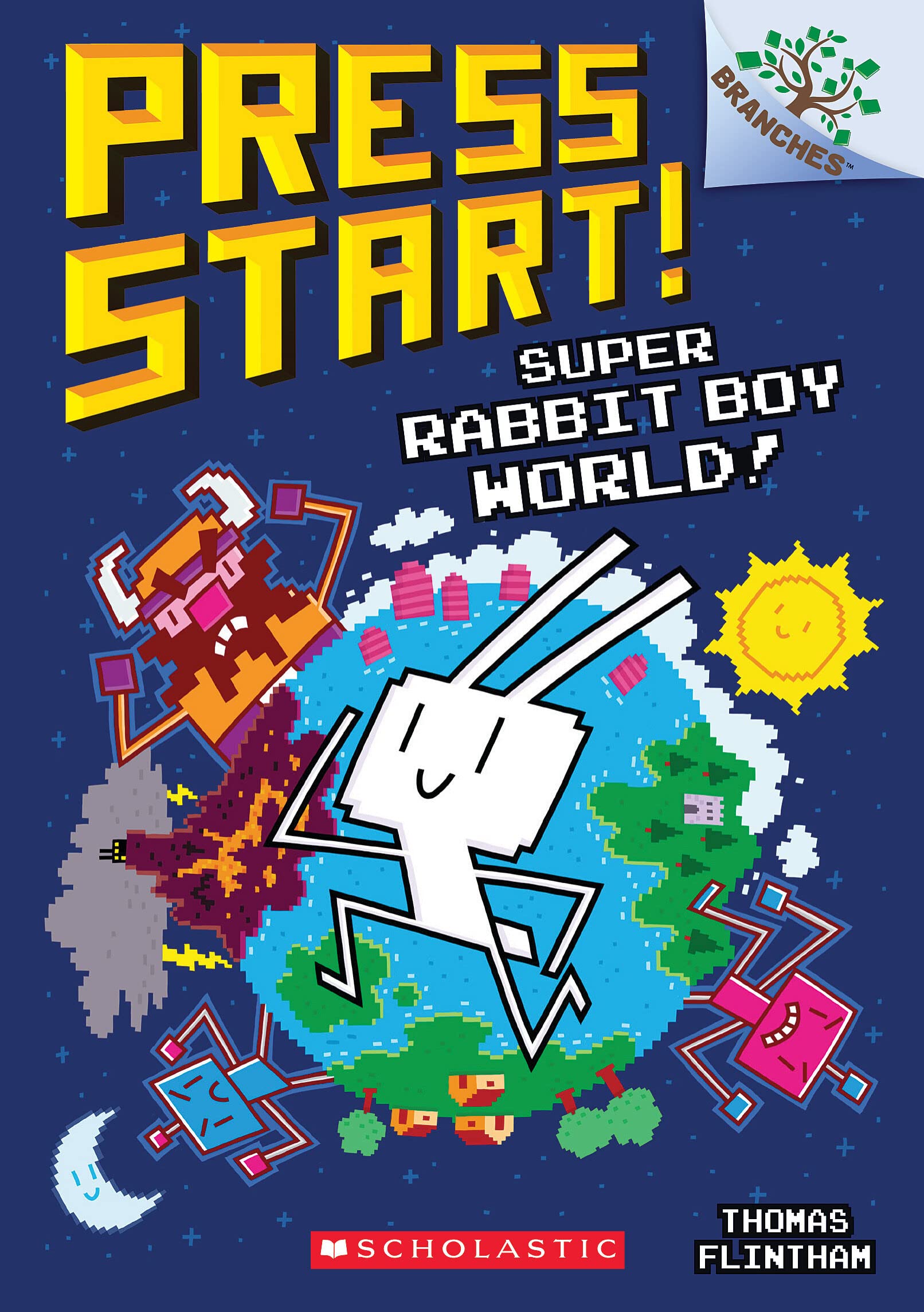 Super Rabbit Boy World!: A Branches Book (Press Start! #12) - 8225