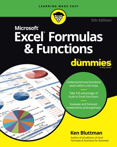 EXCEL FORMULAS AND FUNCTIONS FD, - 9365