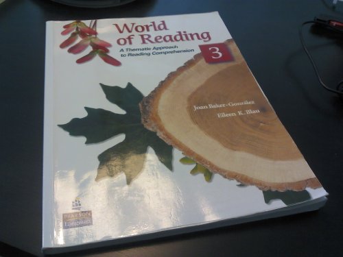 World of Reading 3: A Thematic Approach to Reading Comprehension - 9508