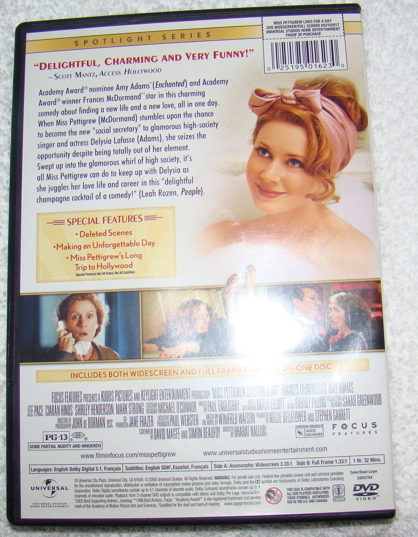 Miss Pettigrew Lives for a Day (Widescreen & Full Screen Edition) - 3006