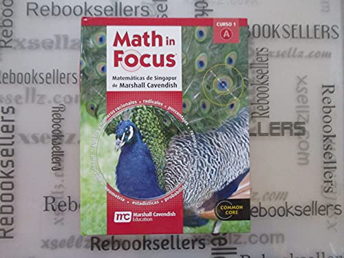 Student Edition Grade 6 2012: Volume A (Math in Focus: Singapore Math, Spanish) (Spanish Edition) - 8187