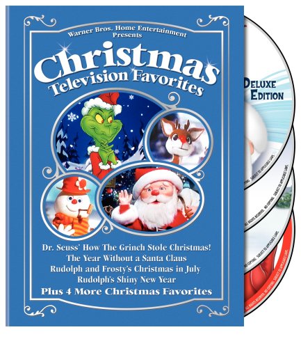 Christmas Television Favorites (Dr. Seuss' How the Grinch Stole Christmas! / The Year Without a Santa Claus / Rudolph and Frosty's Christmas in July / Rudolph's Shiny New Year / and More) [DVD] - 2407