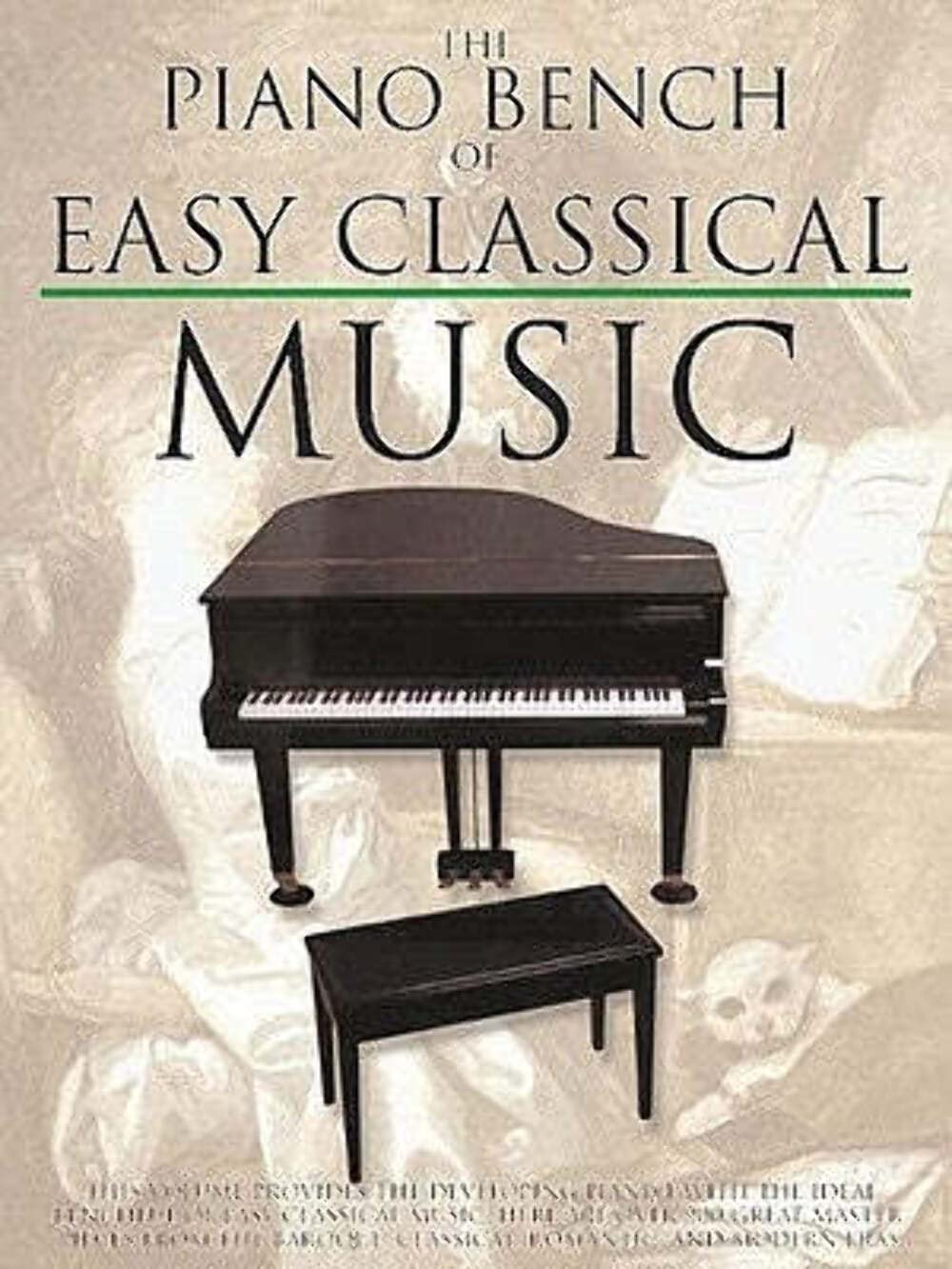 The Piano Bench of Easy Classical Music