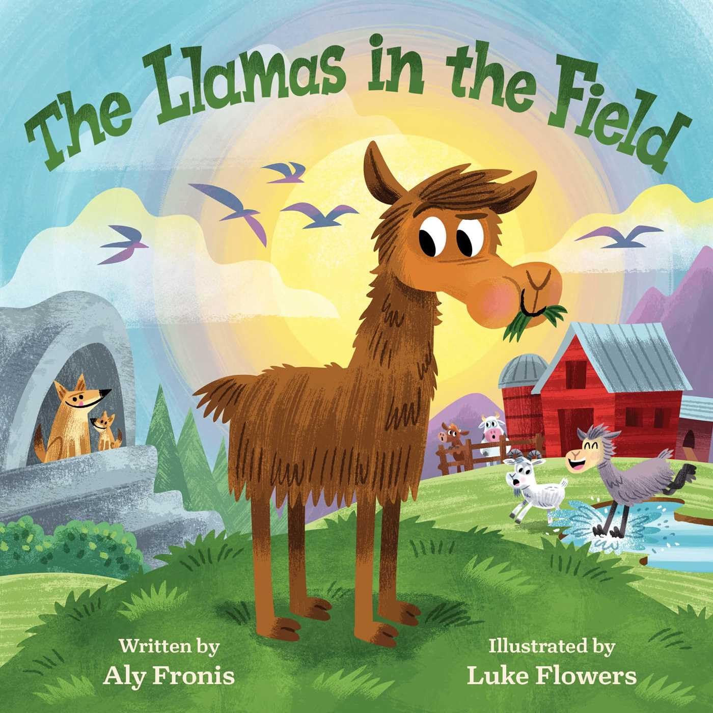 The Llamas in the Field - 7369