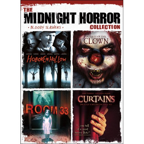 The Midnight Horror Collection: Bloody Slashers (Hoboken Hollow / Secrets of the Clown / Room 33 / Curtains) - 4694