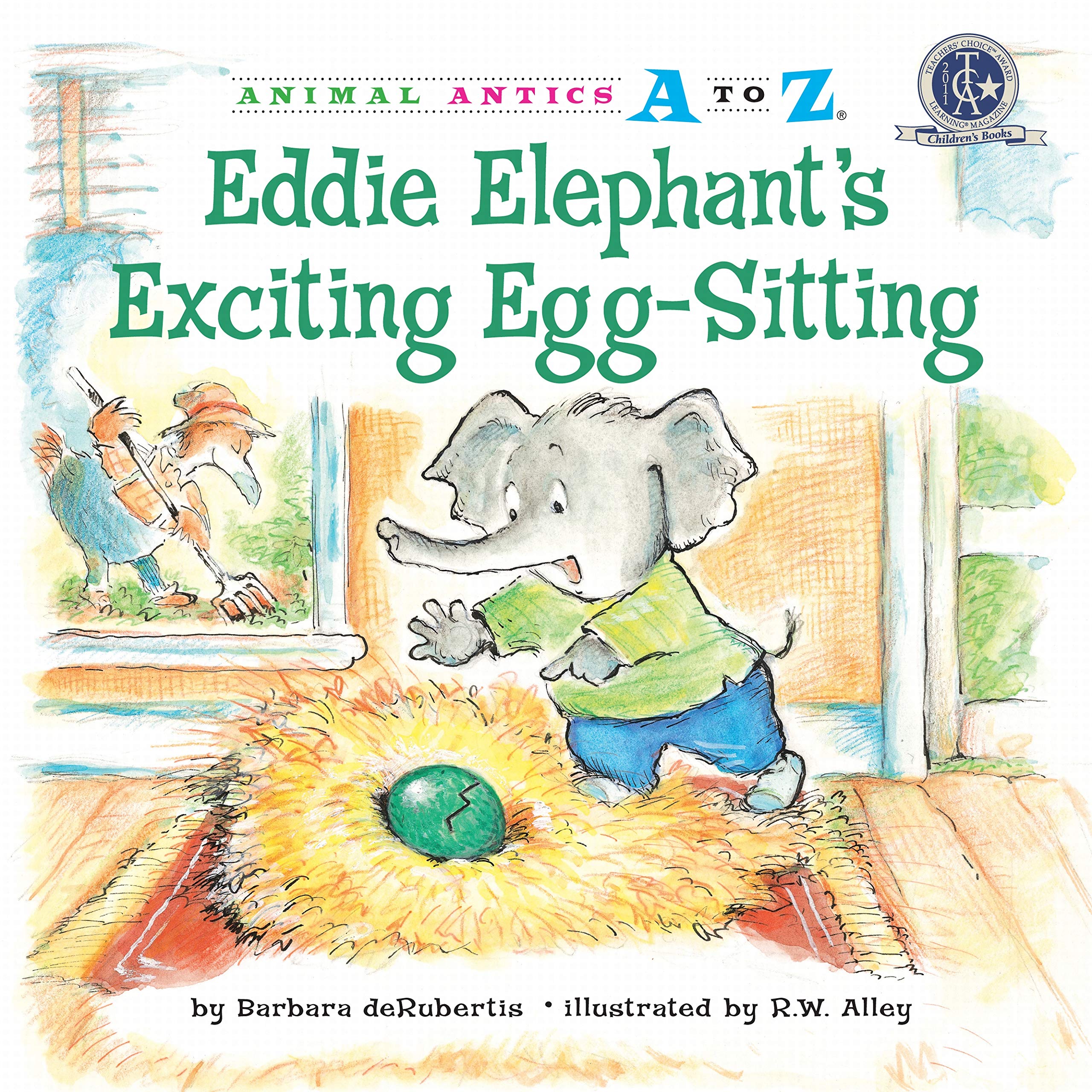 Eddie Elephant's Exciting Egg-Sitting (Animal Antics A to Z) - 3061