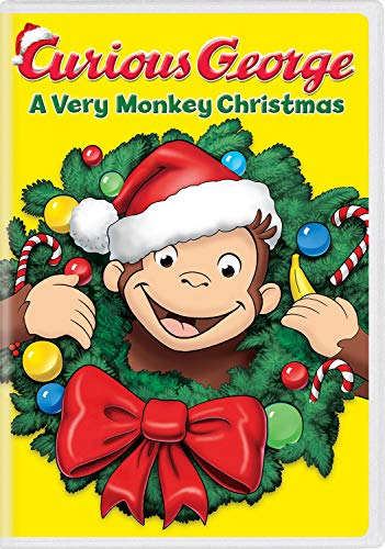 Curious George: A Very Monkey Christmas [DVD] - 4374