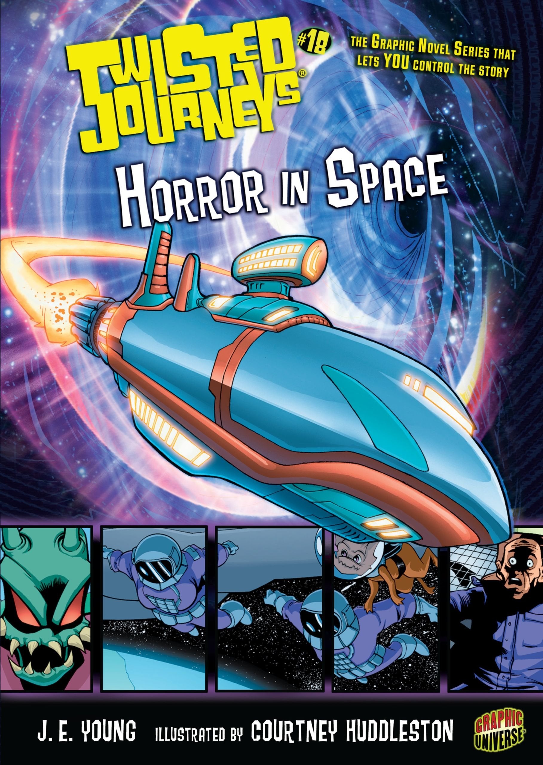 Horror in Space: Book 18 (Twisted Journeys ®) - 8400