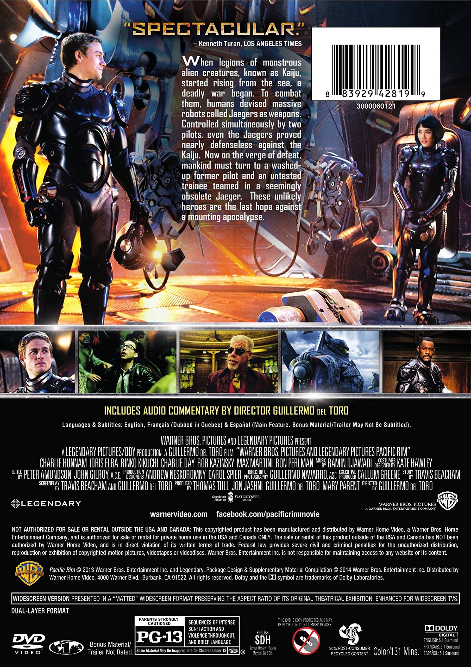 Pacific Rim (DVD) - 6159