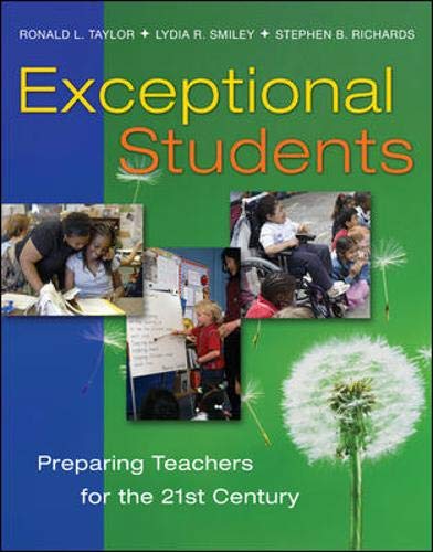 Exceptional Students: Preparing Teachers for the 21st Century - 519