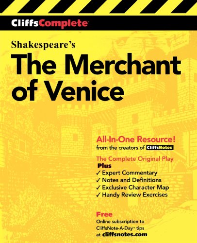 CliffsComplete The Merchant of Venice - 2587