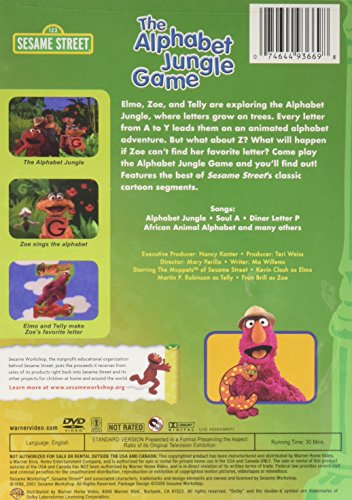 Sesame Street - The Alphabet Jungle Game - 674