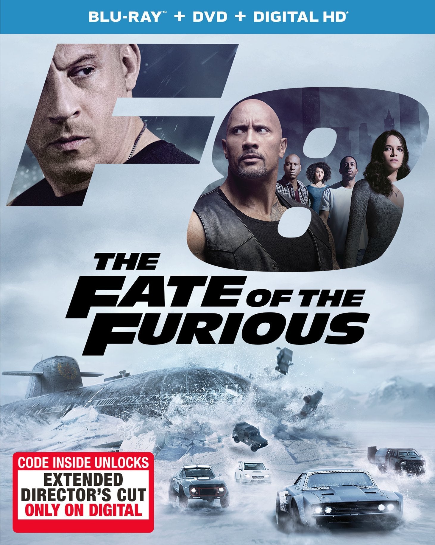 The Fate of the Furious [Blu-ray] - 8585