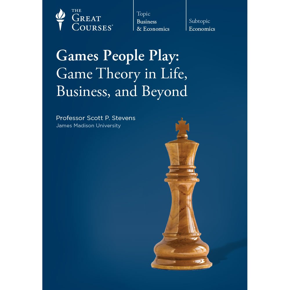 GAMES PEOPLE PLAY: GAME THEORY I - 8157