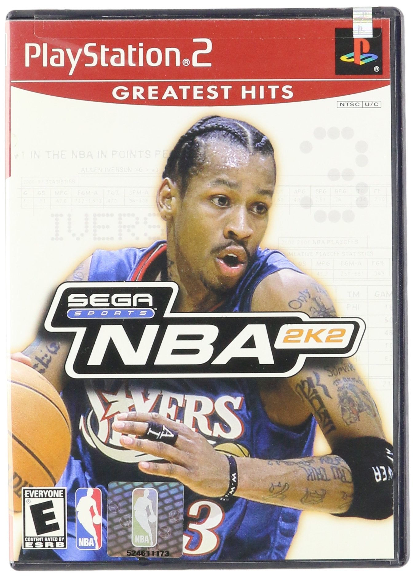 NBA 2K2 for PlayStation 2 - 7560