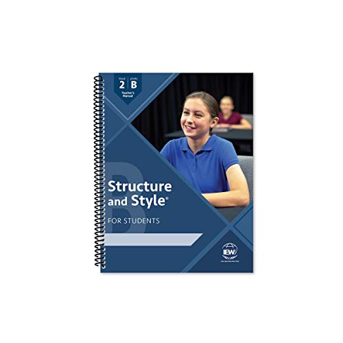 Structure and Style for Students: Year 2 Level B [Teacher's Manual only] - 8207