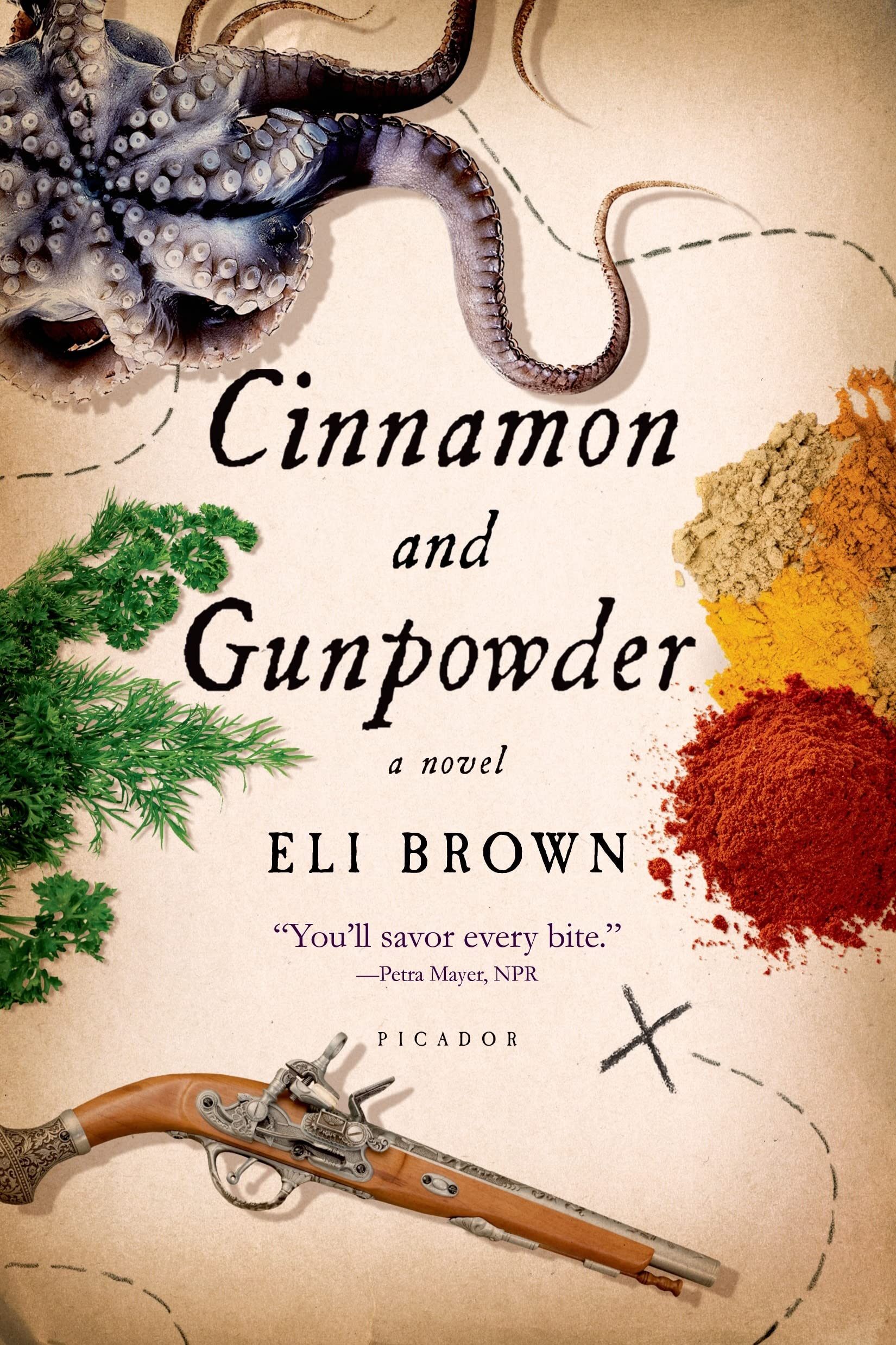 Cinnamon and Gunpowder: A Novel - 4439