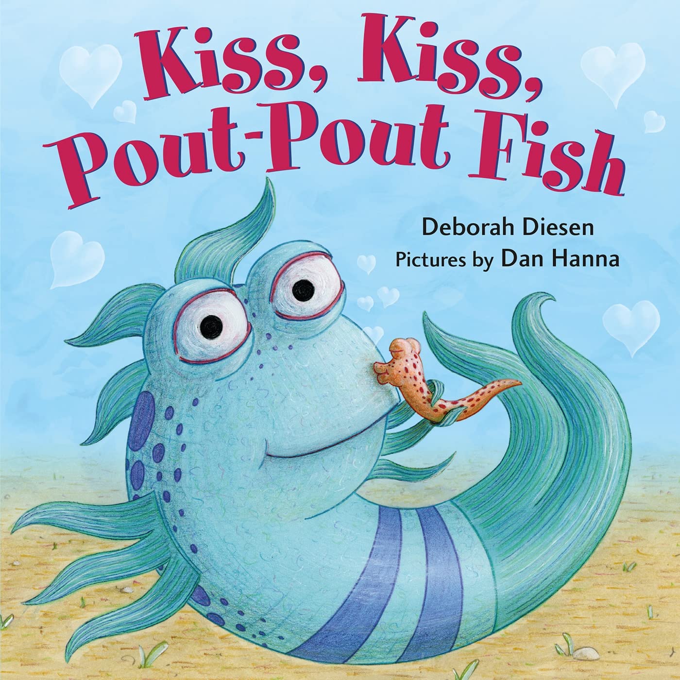 Kiss, Kiss, Pout-Pout Fish (A Pout-Pout Fish Mini Adventure, 6) - 2958