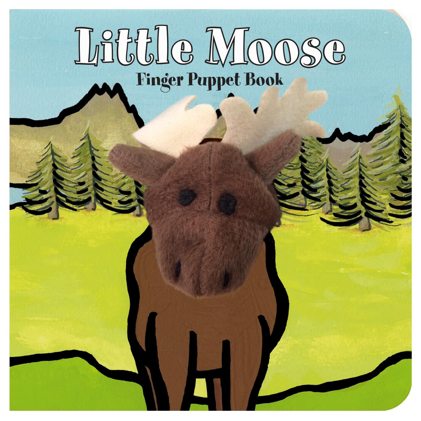 Little Moose: Finger Puppet Book: (Finger Puppet Book for Toddlers and Babies, Baby Books for First Year, Animal Finger Puppets) (Finger Puppet Boardbooks) - 5751