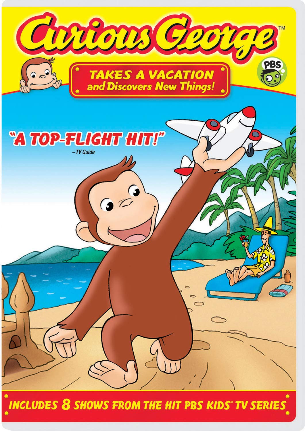 Curious George - Takes a Vacation & Discovers New Things - 8211