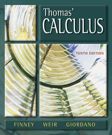 Thomas' Calculus (10th Edition) - 7207