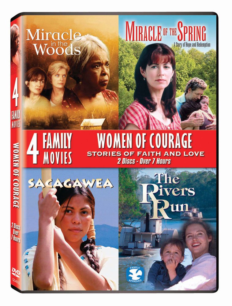 Women of Courage: Stories of Faith & Love (Miracle in the Woods / Miracle of the Spring / Sacagawea / The Rivers Run) - 3396