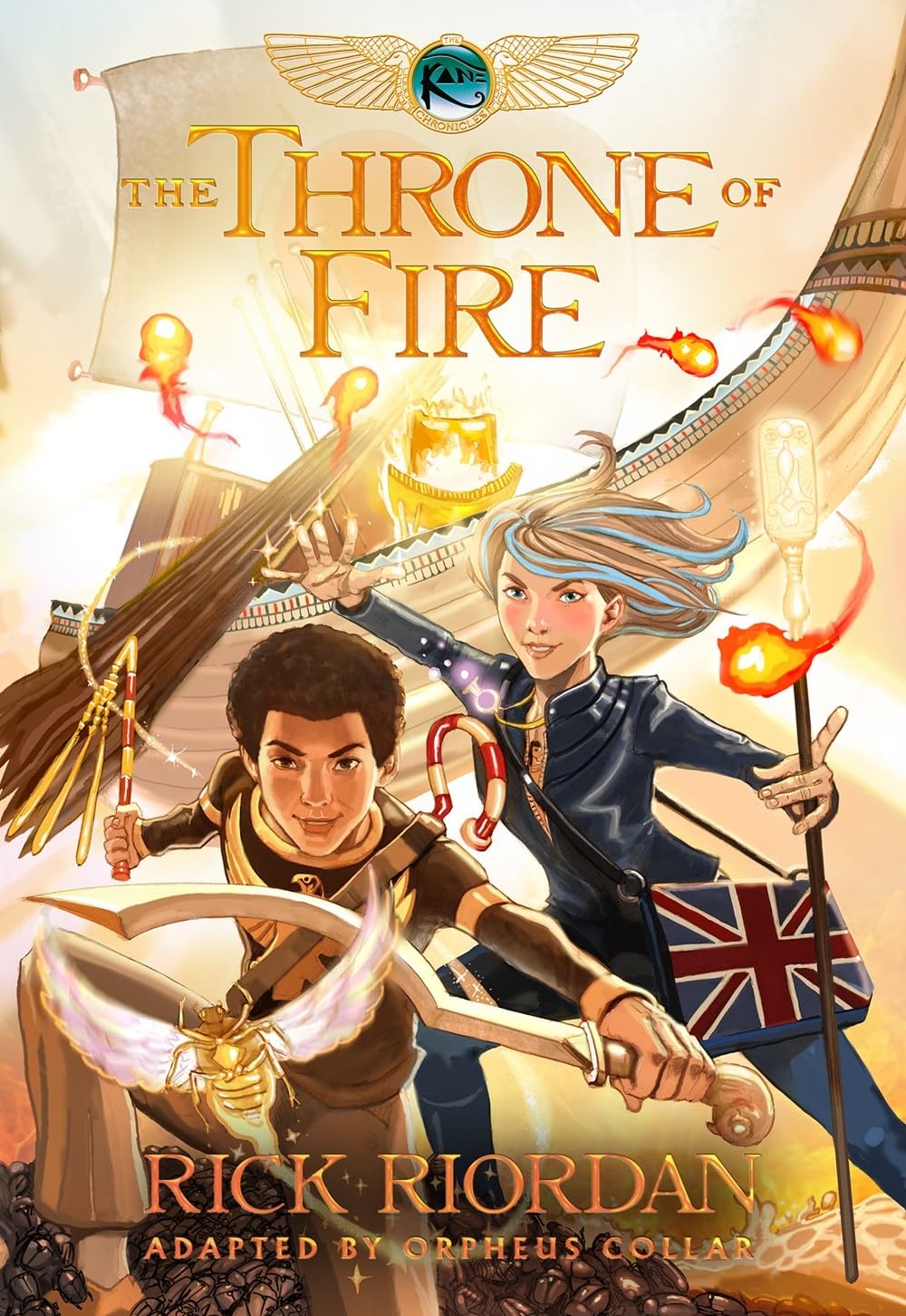 The Throne of Fire (Kane ), The Graphic Novel - 5294