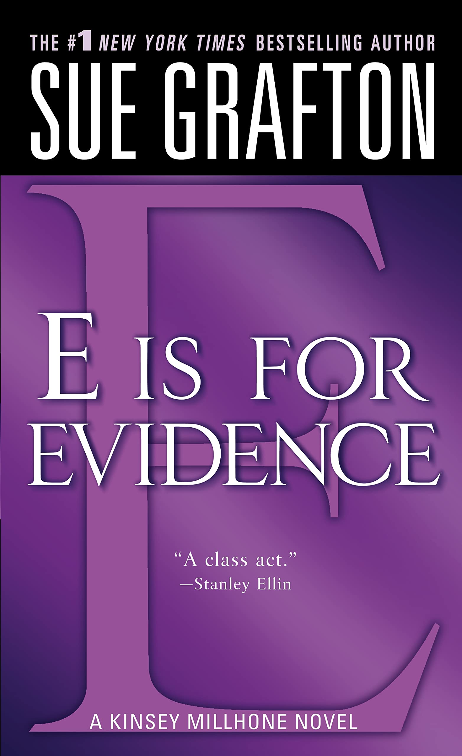 E is for Evidence (The Kinsey Millhone Alphabet Mysteries) - 8279