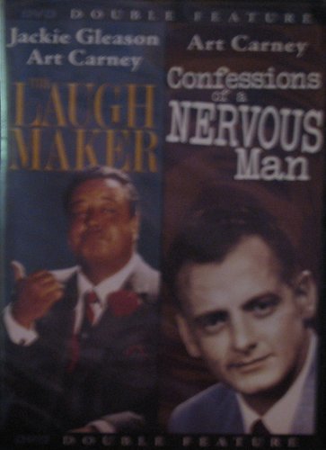 The Laugh Maker: Starring Jackie Gleason - PLUS - Confessions of a Nervous Man ~ Starring Art Carney - Double Feature - DVD - 4541