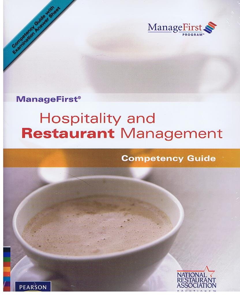 Hospitality And Restaurant Management: Competency Guide (Managefirst) - 2237