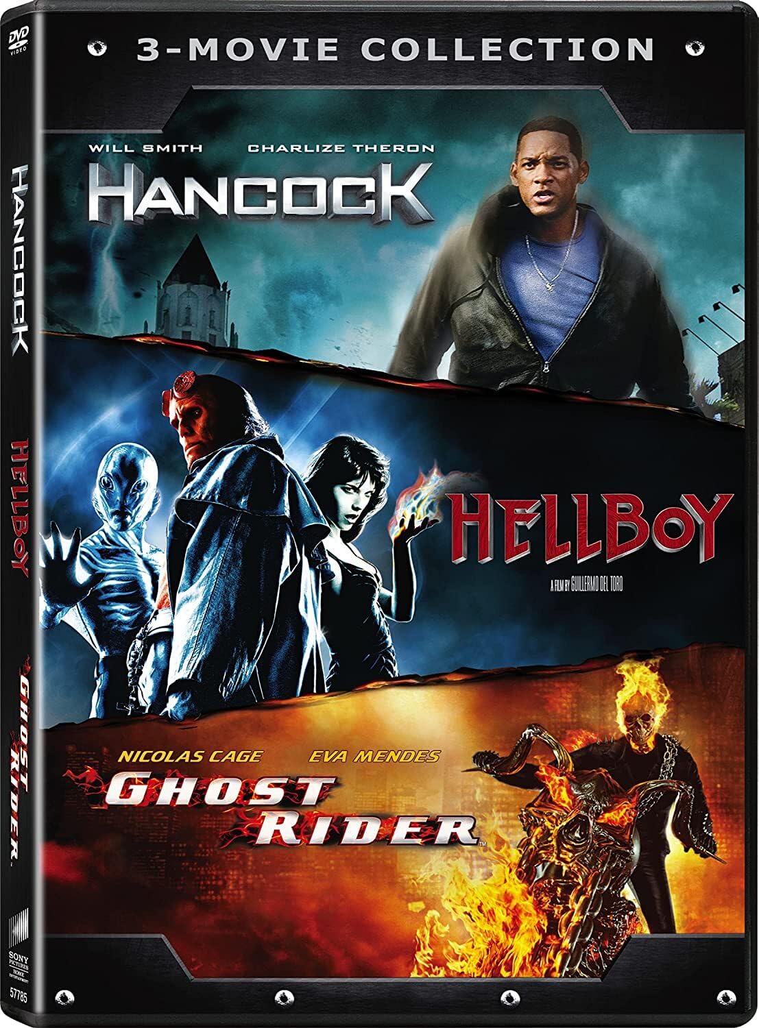 Ghost Rider (2007) / Hancock / Hellboy (2004) - Set - 8896