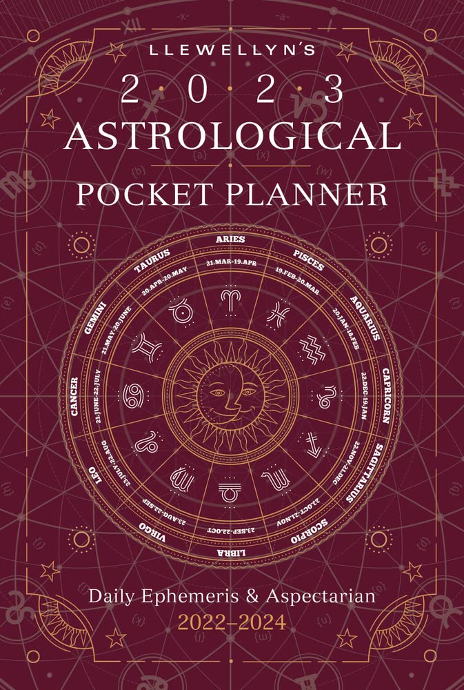 Llewellyn's 2023 Astrological Pocket Planner: Daily Ephemeris & Aspectarian 2022-2024 - 4508