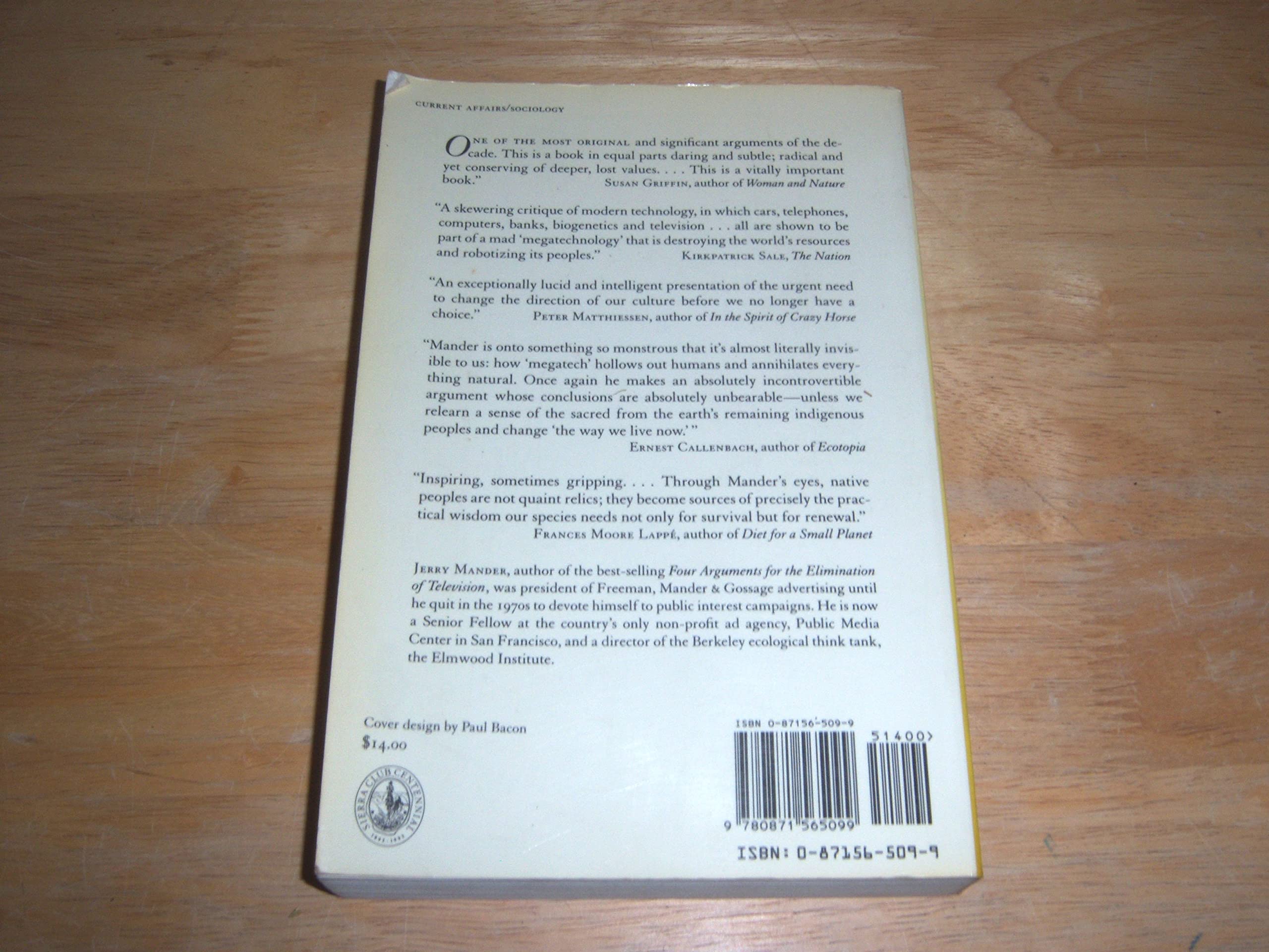 In the Absence of the Sacred: The Failure of Technology and the Survival of the Indian Nations - 8845